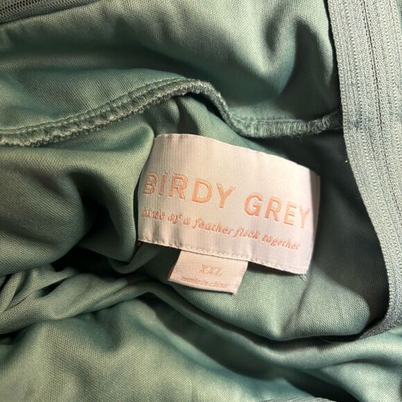 NEW Birdy Grey Elsye Bridesmaid Long Maxi Dress in Sea Glass Green Size XXL - Picture 5 of 16